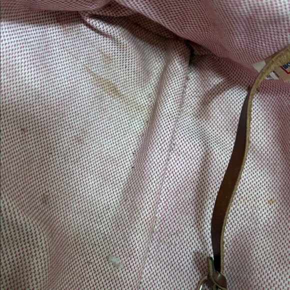 Vintage Dooney & Bourke Monogram Chiara Tote Bag Purse Brown - Picture 12 of 16